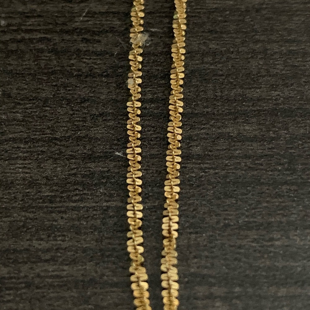 Necklace gold 14k 12 in jewelry chain